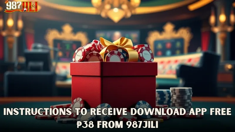 Instructions to Receive Download App Free ₱38 from 987Jili