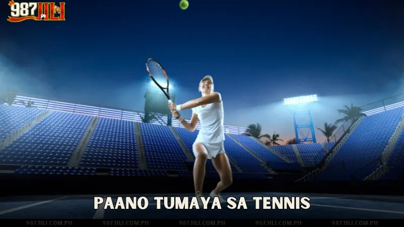 Paano tumaya sa tennis
